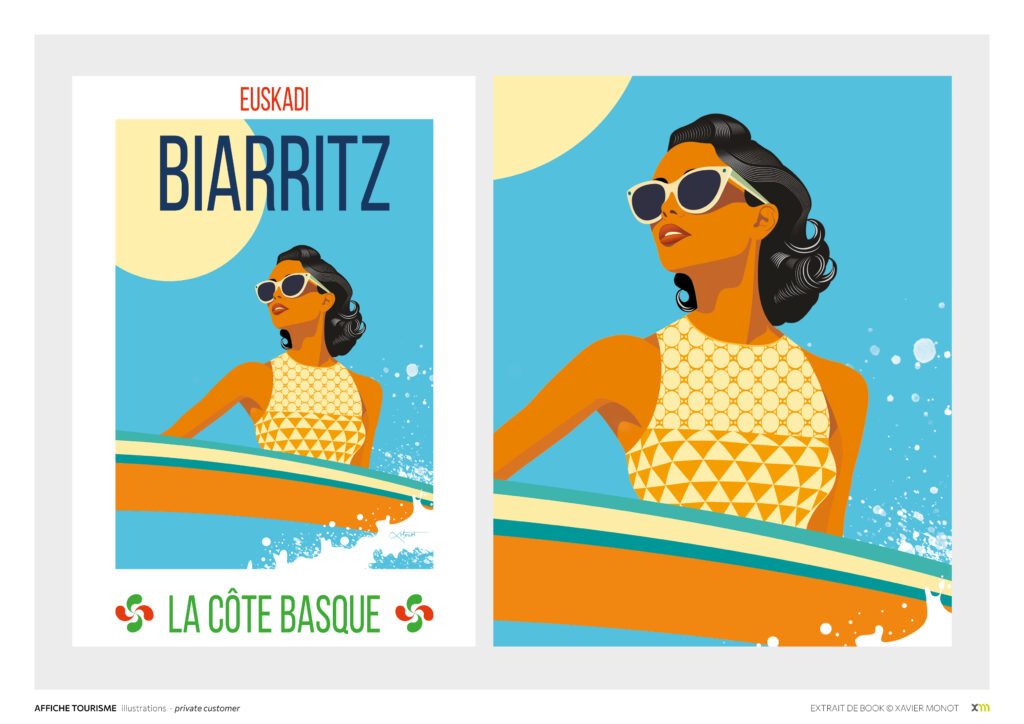 Xavier Monot Graphic designer illustration